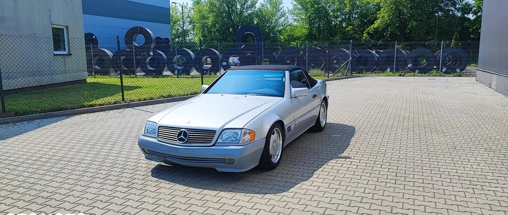 Mercedes-Benz SL cena 76500 przebieg: 135571, rok produkcji 1990 z Kraków małe 742